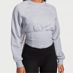 Long Sleeve Corset style Sweatshirt